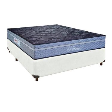 Imagem de Cama Box + Colchão Casal Molas Ensacadas Petrus Paropas