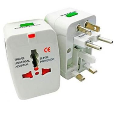 Imagem de Adaptador Tomada Universal Internacional Uk Eua Europa Asia