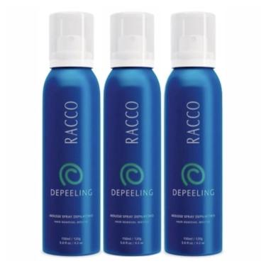 Imagem de Kit com 3 Mousse Depilatório Depeeling Racco 150ml