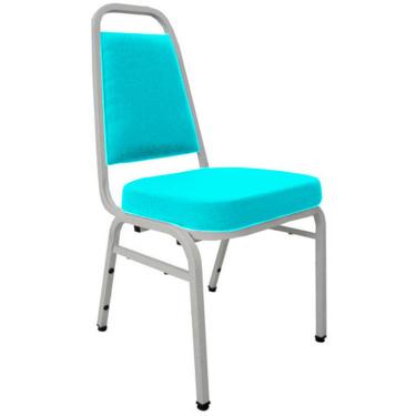 Imagem de Cadeira Empilhável para Auditórios Linha Hotel Plus Verde
