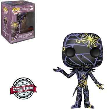 Imagem de Funko Pop Disney Art Series 07 Jack Skellington c/ Caixa Acrilica