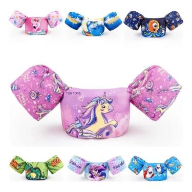 Imagem de Colete Piscina Criança Infantil Kids Boia De Braço N Unicórn