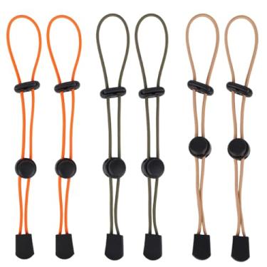 Imagem de 6 Suportes para Bastões de Caminhada, Três Cores Alças Elásticas Portáteis Mochila Trekking para Bastões de Caminhada Montanhismo Desportos ao ar Livre