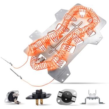 Imagem de Elemento de aquecimento da secadora para Sam-sung, kit de fusíveis térmicos para Samsung DV210AEW/XAA DV350AEW/XAA DV42H5200EP/A3 DV45H7000EW/A2 DV48H7400EW/A2 DV40J3000EW/A2 DVE50R5200W/A3 DV545