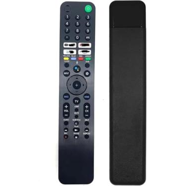 Imagem de Controle remoto de voz RMF-TX520U MG3-TX520U substituído para todas as TVs Sony Bravia TV, Sony Smart TV, XBR/KD/XR Series X80J, X85J, X90J, A80J, X80CJ, KD-43X, KD-50X, XR-50X, XR-55ARB Series