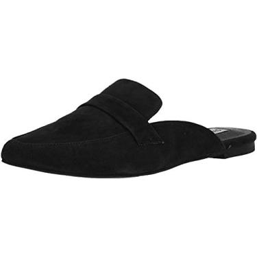 Imagem de Steve Madden Flavor Mule feminino, Camurça preta, 38