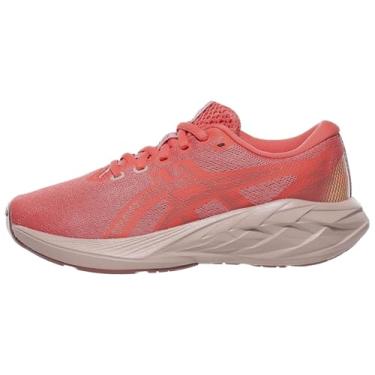 Imagem de ASICS Tênis infantil unissex Novablast 5 Grade School (criança pequena), Argila rosa escuro/vermelho entulho, 1 Big Kid
