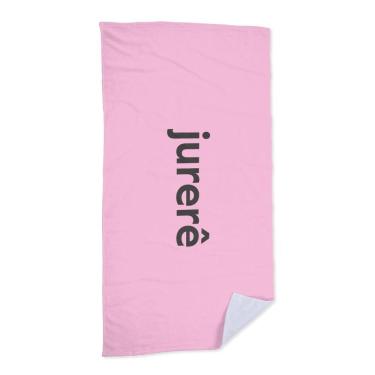 Imagem de Toalha De Praia - Praia De Jurerê Rosa