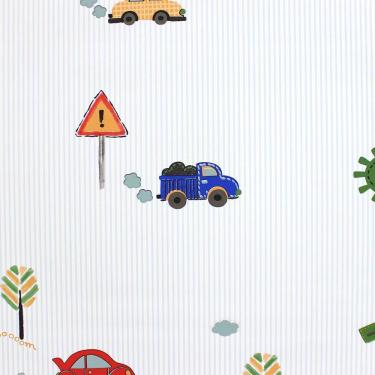 Imagem de Papel De Parede All Kids Carrinhos H2912902 Rolo 10m X 0,53m