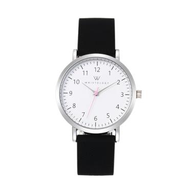 Imagem de Wristology Maxi Numbers Relógio feminino de enfermeira - pulseira de couro genuíno intercambiável - grande, fácil de ler, tamanho namorado, com homens de segunda mão, enfermeiros, professores, Olivia