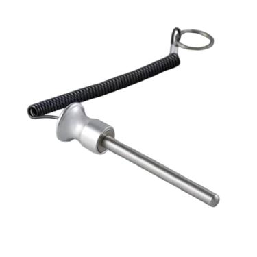 Imagem de menolana Inserção de pino de peso para exercícios em máquina de cabo com liberação rápida de corda de tração, ideal para academias de ginástica em hotéis e, Argent