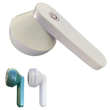 Imagem de Papa Bolinhas Para Roupas Tira Pelos Elétrico Bivolt Grande Removedor de Fiapos (Branco)