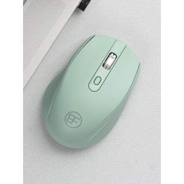 Imagem de Mouse sem fio, receptor USB, mouse móvel de 2,4 G, consumo de energia ultrabaixo com bateria de longa duração, 9 botões, compacto e portátil, para laptops, PCs e tablets