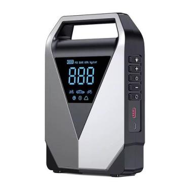Imagem de Bomba de Ar Digital Portátil Auxiliar de Partida 8000mAh Power Bank La