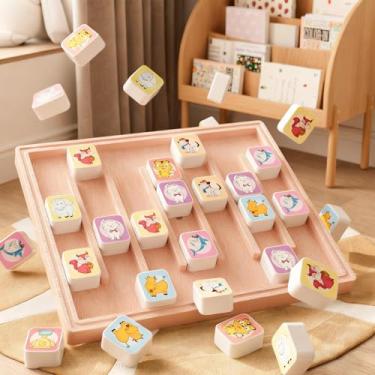 Imagem de Jogo de Classificação para Crianças | Brinquedo De Mesa Para Dois Jogadores - Jogo De Tabuleiro De Classificação De Animais,Para Casa Sala De Aula Viagem Jardim De Infância