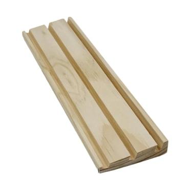 Imagem de harayaa Bandeja para Dominó, Suporte para Dominó, Expositor, Ornamento de Mesa, Presentes, Artesanato, Decoração Educativa para Casa, Obras de Arte, Suporte, Sulco Inclinado