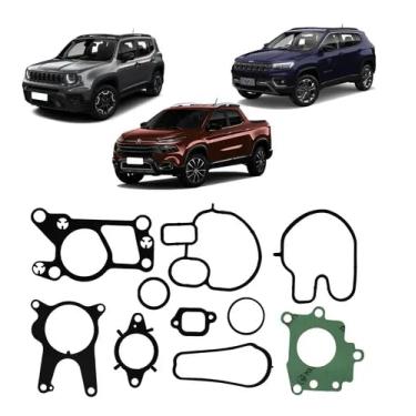 Imagem de Kit Juntas Da Valvula Egr para carros modelo Fiat Toro 2.0 16v Diesel
