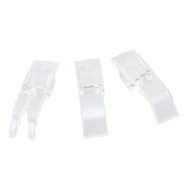 Imagem de KUIDAMOS Conjunto de Calcador Transparente Calcador Eficientemente Substituível para Máquina de Costura 10 Mm de Largura para 4452, HD6800C, CS5055 para Entusiastas de Costura