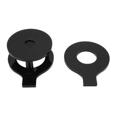 Imagem de Eujgoov Suporte de Exibição de Sabre de Luz para Montagem Em Parede, Suporte de Espada Vertical Acrílico para Sabres de Luz FX, Fácil Instalação Com Hardware Incluído, Decoração de Casa Colecionável (Preto)