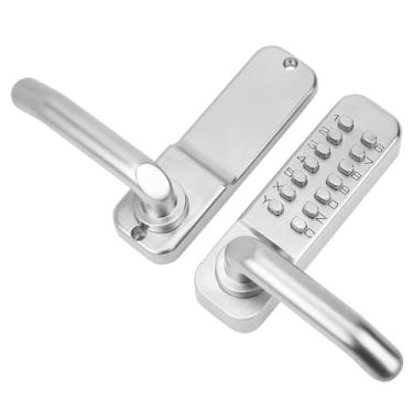 Imagem de Naroote Fechadura de Porta Com Senha de Liga de Zinco Sem Chave Com Chaves Sensíveis para Segurança Doméstica e de Escritório, Fechadura de Porta Mecânica Inteligente à Prova D'água de 4 a 7 Dígitos