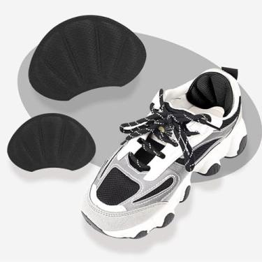 Imagem de Almofadas adesivas para calcanhar – inserções de sapato antibolhas para conforto e ajuste de tamanho – Protetores de calcanhar de espuma macia para homens e mulheres, ideais para tênis e sapatos