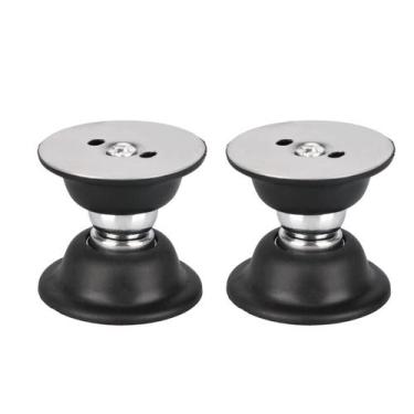 Imagem de kit 2 Trava de Porta com Imã Magnético Silenciosa Anti Batidas Impacto