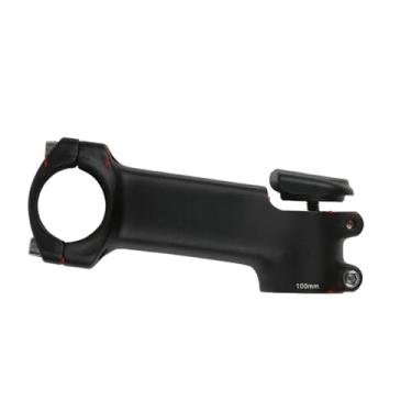 Imagem de Mesa de guidão para bicicleta de montanha e estrada (MTB) com ângulo de 7 graus, 28,6 x 31,8 mm, para guidões de 70 a 120 mm, ultraleve, em alumínio. Acessórios para bicicleta.(100mm)
