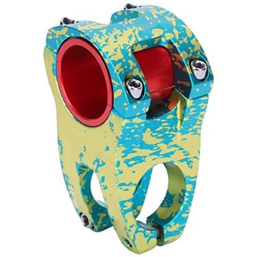 Imagem de aqxreight LUNJE Haste Colorida para Guidão de Liga de Alumínio para Mountain Bike 31,8/35 Mm 50 Mm Ouro Vermelho (#2)