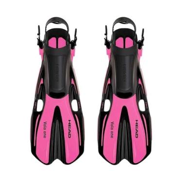 Imagem de HEAD Barbatanas de snorkel Mares Volo One ajustável, rosa, médio/grande
