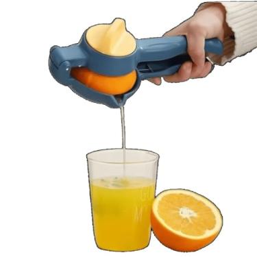 Imagem de Espremedor Manual de Laranja e Limão - Prático para Casa, Bares e Eventos, Design Compacto com Alça Anti-Derrapante, Fácil de Limpar e Usar, Ideal para Sucos Naturais Sem Aditivos