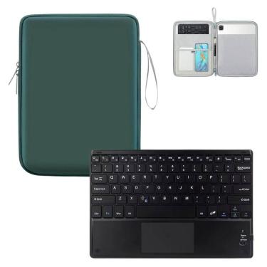 Imagem de Kit Capinha Bolsa + Teclado Bluetooth Para Tablet Lenovo M11