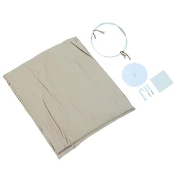 Imagem de Cryfokt Tenda Suspensa de Algodão Com Dossel para Cama Infantil Com Instalação Fácil para Encontros Espontâneos