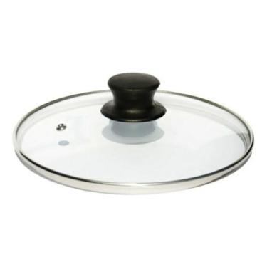 Imagem de Tampa Vidro Panela Caçarola Avulsa 16 18 20 22 24 26 28 30 (Tampa 14)