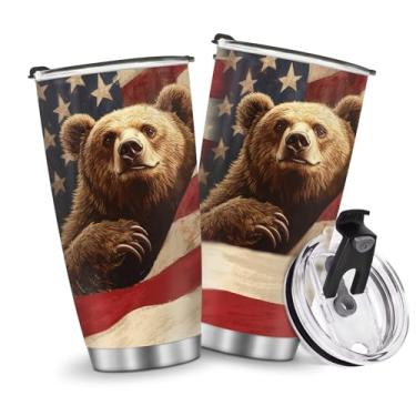 Imagem de Garrafa de água copos isolados de viagem caneca de café pai estilo cerveja homens presentes para Natal, aniversário, aniversário, presente, metal quente e frio, 590 ml