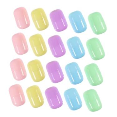 Imagem de ULTECHNOVO 40 cápsulas de bola Gachapon bolas de plástico reutilizáveis para recortes de máquinas de poço brinquedos seguros