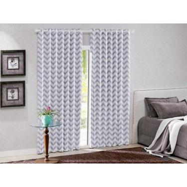 Imagem de Cortina Blackout PVC(Plástico) Estampada Nova Coleção 4 x 2,8 m  Admir