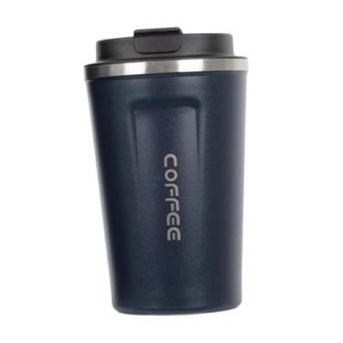 Imagem de Generic Caneca de café em aço inoxidável, reutilizável, com visor de temperatura, garrafa térmica a vácuo para amigos e familiares, 380ml
