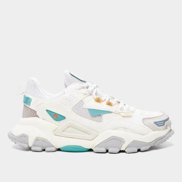 Imagem de Tênis Qix Trek Masculino, Branco, Cinza, 40