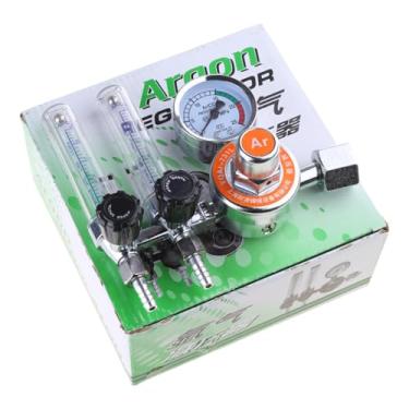Imagem de Regulador com medidor de tubo, regulador de pressão, medidor de pressão
