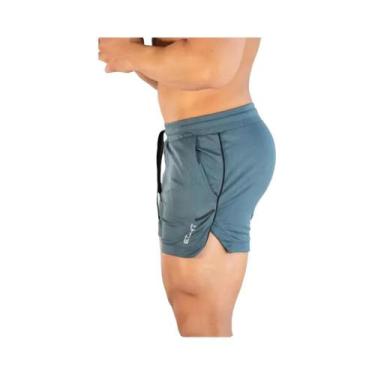 Imagem de Shorts De Compressão Masculinos De Secagem Rápida Para Treino De Acade