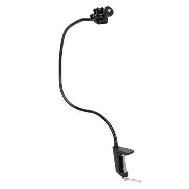 Imagem de Tangxi Suporte para Webcam para Mesa, Suporte Flexível para Câmera Pescoço de Ganso Com Parafuso Padrão de 1/4", para Câmera Com Rotação de 360° para C922 C930e (de fixação em forma de I)