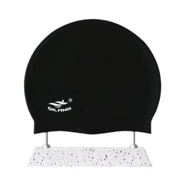 Imagem de Touca De Natação De Silicone Impermeável Para Crianças E Adultos, Prot
