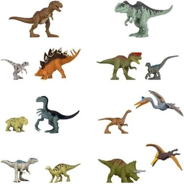 Imagem de Kit 12 Brinquedo Dino – Mini Dinossauros Jurassic Park
