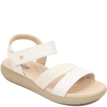 Imagem de Sandália Feminina Salto Baixo Confortável Softli 1000510105-Feminino