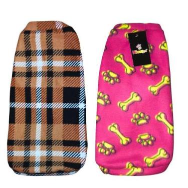 Imagem de Kit 2 Roupas Para Cachorro - Suéter De Inverno Eg - Nicapet