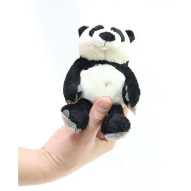 Imagem de Mini ursinho urso panda 15cm pelúcia macia - casa dos ursos