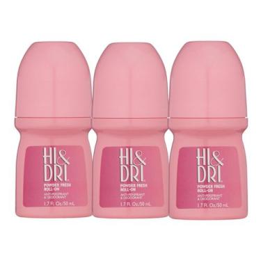 Imagem de Kit Hi e Dri Power Fresh Desodorante Roll-On 3x50 ml