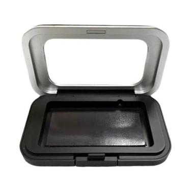 Imagem de Estojo Retangular Magnético Preto Para Agulhas De Costura, Botões E Ac