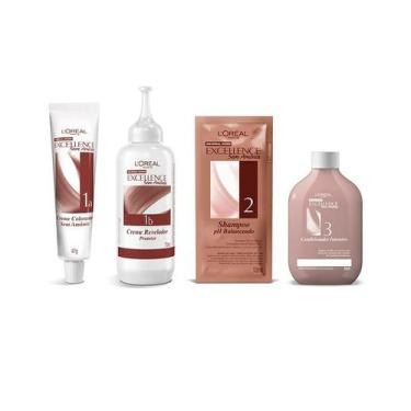 Imagem de Tintura Imédia Excellence L'oréal Paris Sem Amônia 6U Louro Escuro Uni