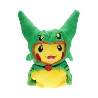 Imagem de Brinquedo De Pelúcia Cosplay Pikachu Charizard Snorlax Garchomp Tyrani
